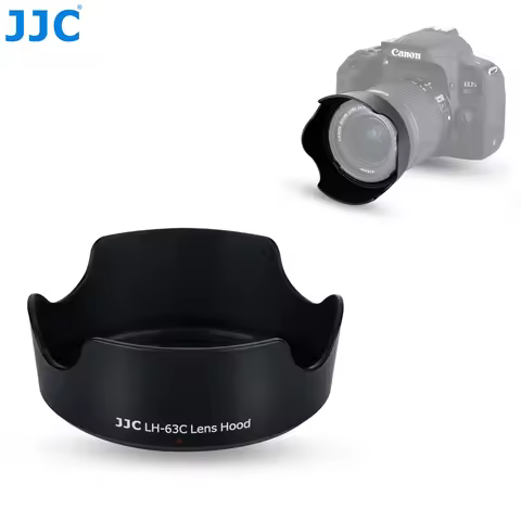 JJC Lens Hood Shade for Canon EF-S 18-55mm F3.5-5.6 is STM for Canon Rebel T8i T7i T7 T6i SL3 SL2 EO