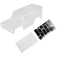 324Mm Wheelbase D110 Clear Body Shell Kit for 1/10 RC Crawler Car TRX4 -4 Upgrades Parts Accessories