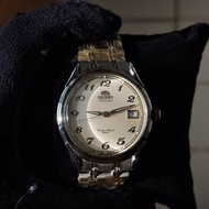 NOS 庫存新品 日本 東方 錶 Orient japan 自動上鍊 機械錶 手錶 腕錶 鐘錶  鋼帶 白面 寶磯字 mechanical automatic watch metal bracelet dress watch