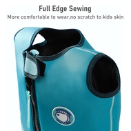 forest-my Mambobaby Non-inflatable Kids Swim Vest Life Jackets for Boys Girls with Detachable Float 