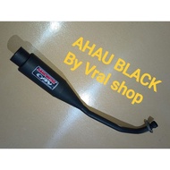 AHAU Doff matt motorcycle exhaust black matte SUPRA GRAND KARISMA SUPRA X 125 JUPITER VEGA Z/ZR