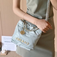 #全網最低💰 #芯片款 香奈兒22bag mini霧霾灰超質感🔥