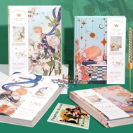 [R-620] LSL A5 Size 32K Notebook 304 Pages Hard Cover Journal Book Paper Color Page Autograph Diary 