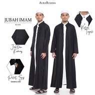 Jubah IMAM Belah Tengah Habib Sunnah Muslim Haji umrah Premium Cotton Kualiti by Aura Busana