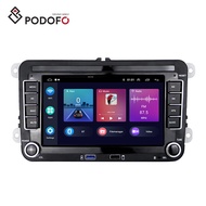 (EU Stock) Podofo 7'' Android Car Radio CarPlay Android Auto GPS WIFI HiFi FM RDS For VW/SAGITAR/JATTA/MAGOTAN V6/GOLF V