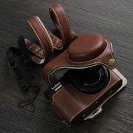 ZS99 TZ99 Casing Luxurious PU Leather Camera Case Bag for Panasonic Lumix ZS99 TZ99 Camera with Shou
