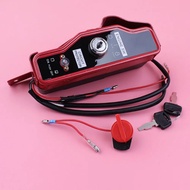 Ignition Stop Switch Box with Keys For Honda GX390 GX340 13HP 11HP GX 390 340 Lawn Mower Engine Moto