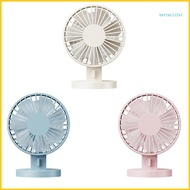 BTM Small Desk Fan USB Fan Table Fan Powerful Cooling Fan Speed Adjustable for Home