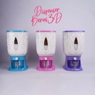 Rice Dispenser, Measuring Cup, Matering Rice Bucket Rice Capacity Dispenser