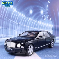 Nicce 1:18 Bentley Mulchnne Starlight 6-Door Alloy Static Car Model Can Open Gift Collection for Kid
