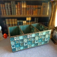 桌面收納、筆刷架、化妝品收納、面紙盒套、廚房收納