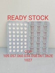 READY STOCK EPAM 5MG COP 109.034.058.061.062.057.060 E 1017 VATMIN 1 PAPAN 40 TABLETE 5 PAPAN 200 TA