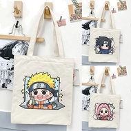 Totebag Tote Bag naruto anime Tote Bag cute anime Bag sakura sasuke school Bag college Bag