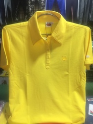เสื้อแตงโมคอปก สีเหลืองสด(no.24)เสื้อแตงโมแท้100% เสื้อแตงโมคอปกSui-ka เสื้อยืดคอปกแตงโม