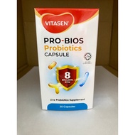 Vitasen Pro-Bios Probiotics Capsule 1x30's/3x30's