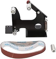 60/120/240/400/600 Angle Grinder Belt Sander Attachment Sanding Belt Adapter Accessories Metal Wood Sanding Belt Adapter (Color : M10)
