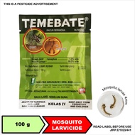 TEMEBATE Ubat Jentik Nyamuk Denggi Mosquito (100gram X 1 Pack) mosquito larvae killer ubat jentik je