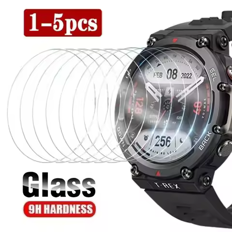 For Amazfit T Rex 2 T Rex Pro Tempered Glass Screen Protector for Amazfit T Rex 2/T Rex Ultra/T Rex/