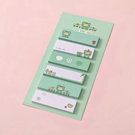 Sticky Notes Lucu 6IN1 Tempelan Kertas Catatan 120 Lembar Notes Kertas Tempel Karakter Bear Frog Gir