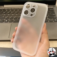 Ice Fog Casing For iPhone 16E 16 Pro Max 15 14 Plus 13 12 Mini 11 Pro Max XR XS Max X 8 7 6 6s Plus 