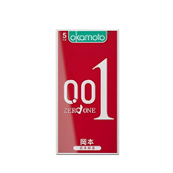 001超薄避孕套5片超薄裸入膚感安全套岡本平行進口