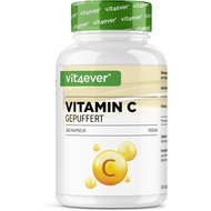 Vit4ever Vitamin C Effervescent Tablets-365 Capsules-High Dose Contains 1,000mg Vitamin C-Plant Ferm