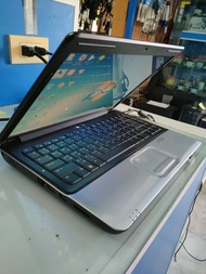 โน๊ตบุ๊คมือสองยี่ห้อ Compaq  รุ่น  Presario CQ40/ จอ 14"นิ้ว / ซีพียู Intel Pentium Dual Core T4400  /แรม 4 GB DDR2 /  การ์ดจอแยก Intel GMA 4500M HD/ ฮาร์ดดิสก์  250GB**แบตเตอรี่ไม่เก็บไฟ** สภาพสวยๆ ตัวเครื่องใช้งานได้ปกติ 100%