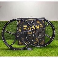 ZIAN SIAM SPORT RIM RACING RS150 5 BATANG CNC 160X185 HONDA