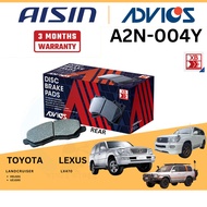 Advics Aisin Disc Brake Pad Rear Land Cruiser Prado Ninja King HDJ100 HDJ101 Lexus LX470