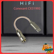 USB Type C to 3.5mm HiFi Adapter Cable DAC Conexant CX31993 Chip - CX-PRO