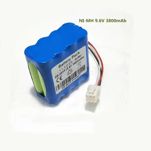 9.6V 3800Mah Ni-mh Rechargeable Battery Pack For Nihon Kohden SB-201P PVM-2701 PVM-2703 PVM-2700 X07