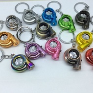 【Ready Stock】turbo keychain Turbo Pressurized Keychain with Light turbo Pressurized Engine Key Chain with Button with Sound turbo keychain turbo