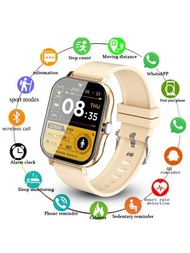 LIGE Reloj Inteligente Lige, Reloj Inteligente De Moda Para Hombres Y Mujeres, Modo Multideporte Impermeable, Monitoreo De Frecuencia Cardíaca, Monitoreo De Presión Arterial, Monitoreo De Oxígeno En Sangre, Monitoreo Del Sueño, Pulsera Inteligente De Monitoreo De Salud