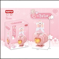 Đồ chơi lắp ráp mô hình  Người Tuyết Cỡ Lớn Mô hình lego ông già noel người tuyết cỡ lớn Tặng Búa