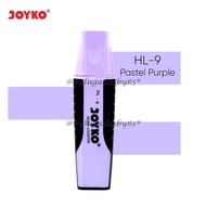 (1 Piece) WHOLESALE JOYKO HL-9 Pastel Purple Joyko Highlighter Colored Marker HL-6 ~ HL-11
