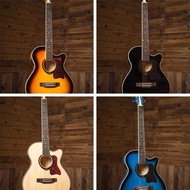 A1 Slick Acoustic Guitar 40 Inches Super Slim Type With Built In Fishman Isys +,