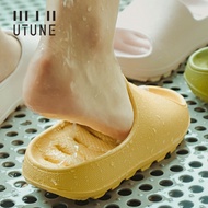 UTUNE Bathroom Slippers Quick-Drying Non-slip Shower Slippers Unisex Leak Bottom Indoor Sandals Indo