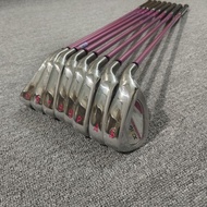 8PCS XXIO MP1100 Women Golf Iron Set 5 6 7 8 9 P A S Iron LADY Graphite Steel Shaft Golf Iron Set Ri