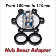 Bicycle Hub Boost Adapter for MTB 110mm Front & 148mm Rear Basikal Hub Adapter