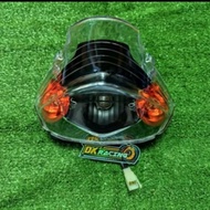 Castem stop lamp, rear stop lamp, black orange, old Mio Soul, Mio Soul, carburetor