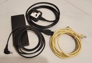 包郵自提櫃-FUJITSU AC ADAPTER 香港三腳變壓器+Lan 線