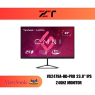 VIEWSONIC 24” VX2479A-HD-PRO 240HZ MONITOR