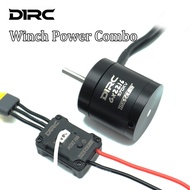 D1RC Winch Power Outer Rotor Motor Brushless Combo for RCRFC 1/10 RC Model Car Accessories
