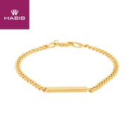 HABIB Oro Italia 916 Yellow Gold Bracelet GW42410423