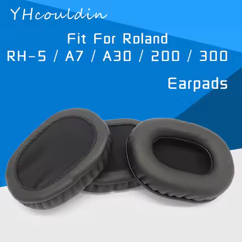 Earpads For Roland RH 5 / A7 / A30 / 300 / 300V / 200 / 200S Headphone Accessaries Replacement Ear C
