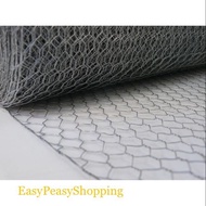 1/2" × 1/2" Hot Dip Galvanized Hexagon Wire Mesh /Dawai Jaring Ayam /Jaring besi (READY STOCK)