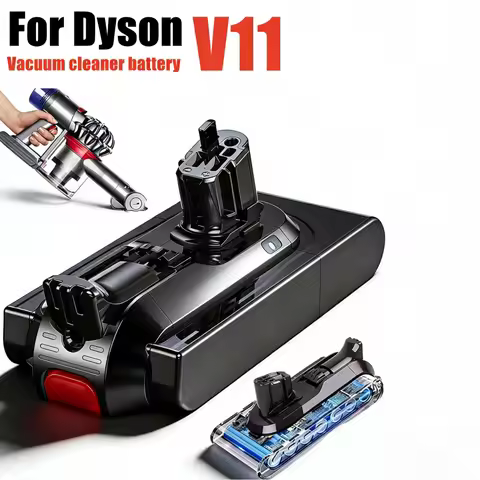 25.2V 8000mAh Battery for Dyson V11 SV15 SV16 SV17 SV18 SV22, V11 Animal Fluffy Vacuum Cleaner Li-io