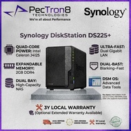 Synology DiskStation DS225+ 2-Bay NAS Server for Home, Office & Private Cloud Storage
