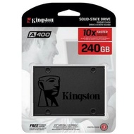 SSD PC (เอสเอสดี) แบบเสียบ คอมพิวเตอร์ Kingston 240GB A400 SSD SATA 3 2.5" 500r/350w MB/s (SA400S37/240G) ฮาร์ดดิสก์ภายใน รับประกัน 3 ปี ของแท้ 100%