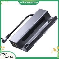 Charging Dock Multi Port USB HUB Video Converter Base Expansion Dock Handheld Charging Dock Multi Po